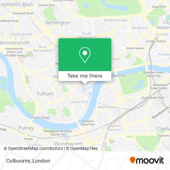 Colbourns map