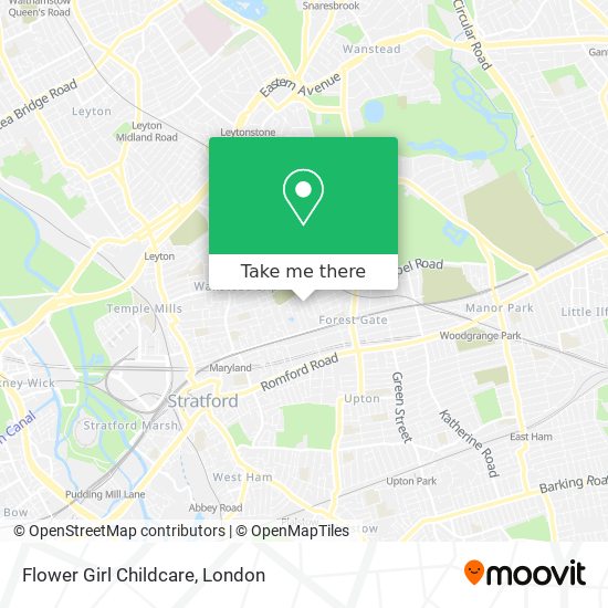 Flower Girl Childcare map