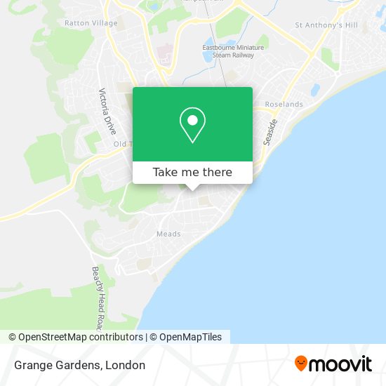 Grange Gardens map
