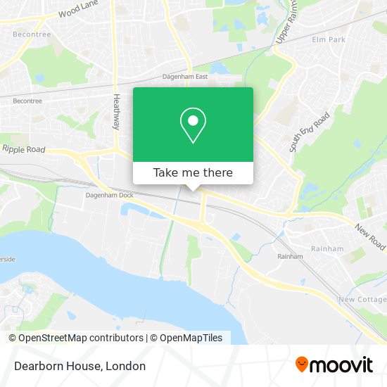 Dearborn House map