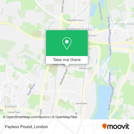 Payless Pound map