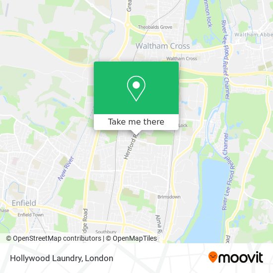 Hollywood Laundry map