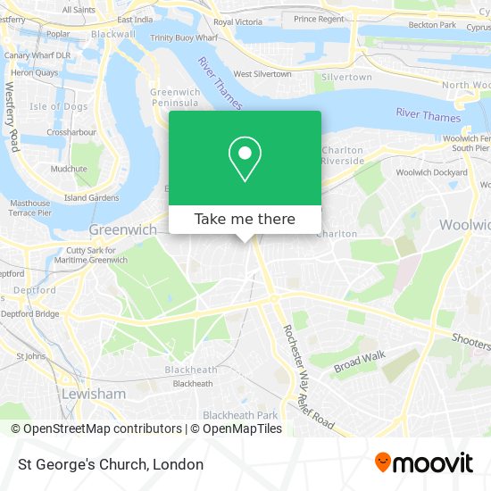 St George's Church map