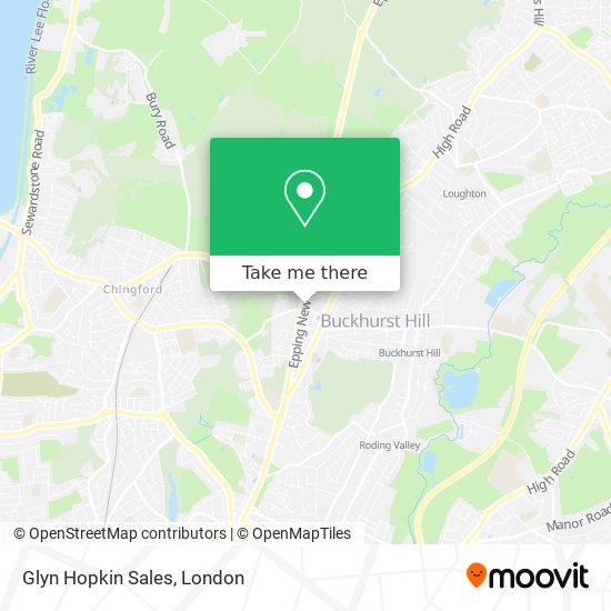 Glyn Hopkin Sales map