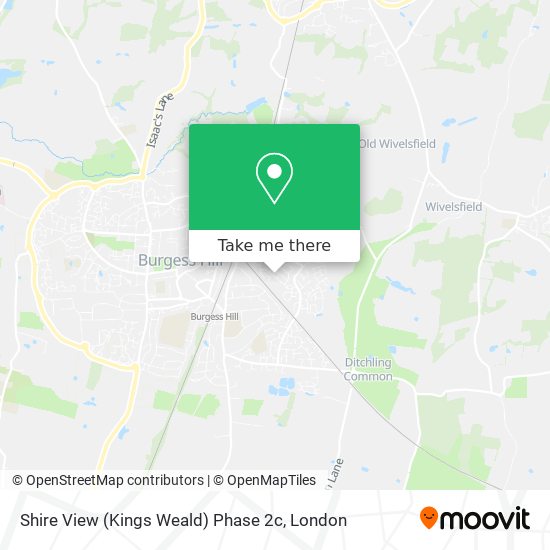 Shire View (Kings Weald) Phase 2c map