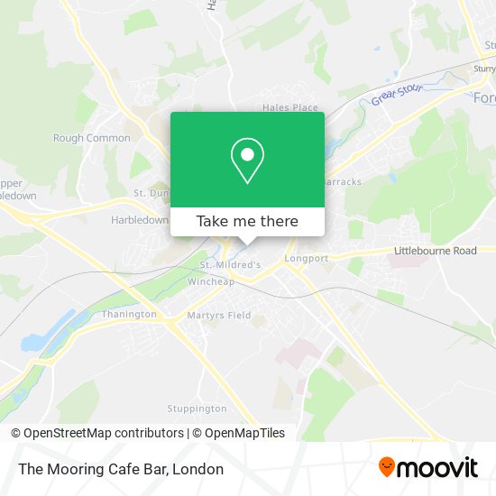 The Mooring Cafe Bar map