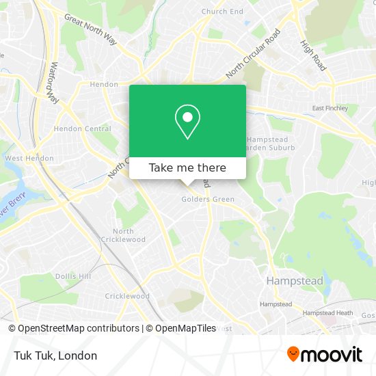 Tuk Tuk map
