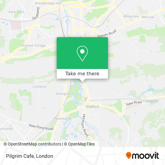 Pilgrim Cafe map