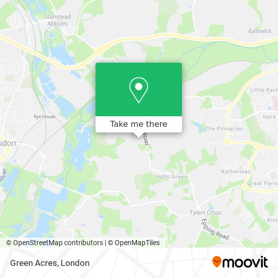 Green Acres map