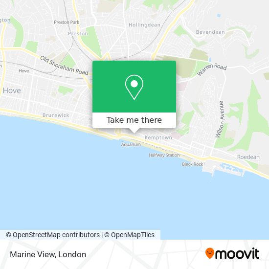 Marine View map