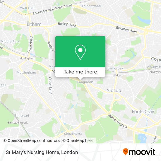 St Mary's Nursing Home map