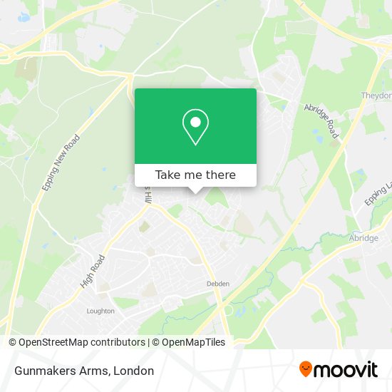 Gunmakers Arms map