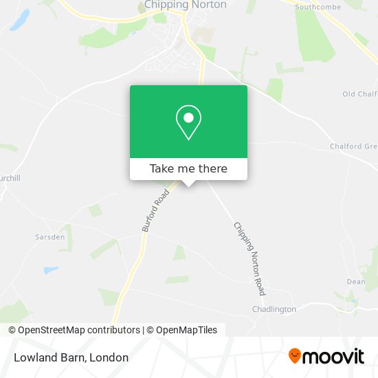 Lowland Barn map