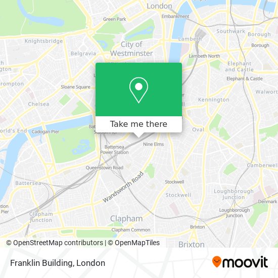 Franklin Building map