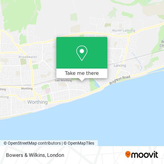 Bowers & Wilkins map
