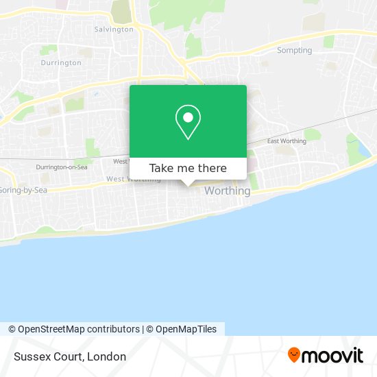 Sussex Court map