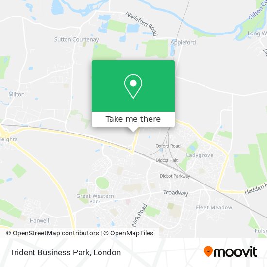 Trident Business Park map