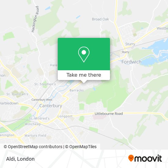Aldi map