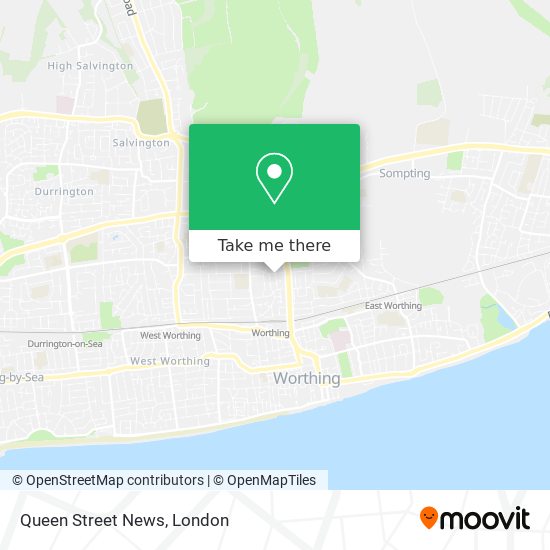 Queen Street News map