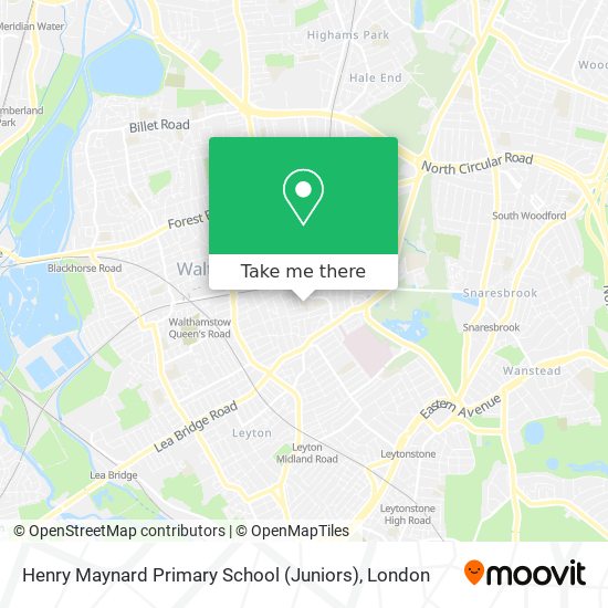 Henry Maynard Primary School (Juniors) map