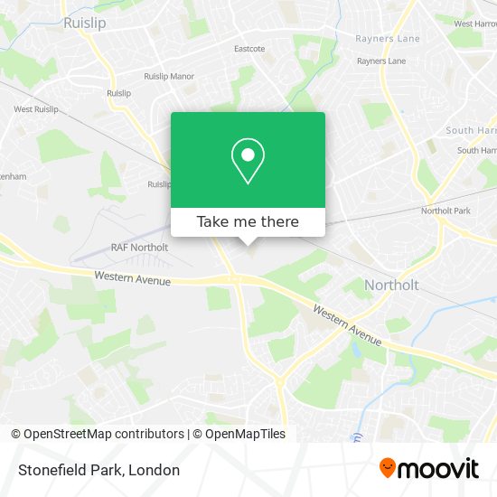 Stonefield Park map