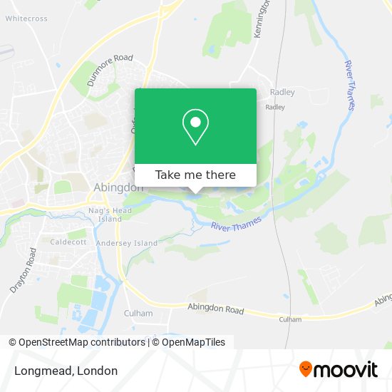Longmead map