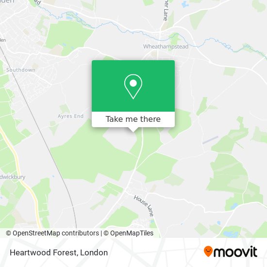 Heartwood Forest map