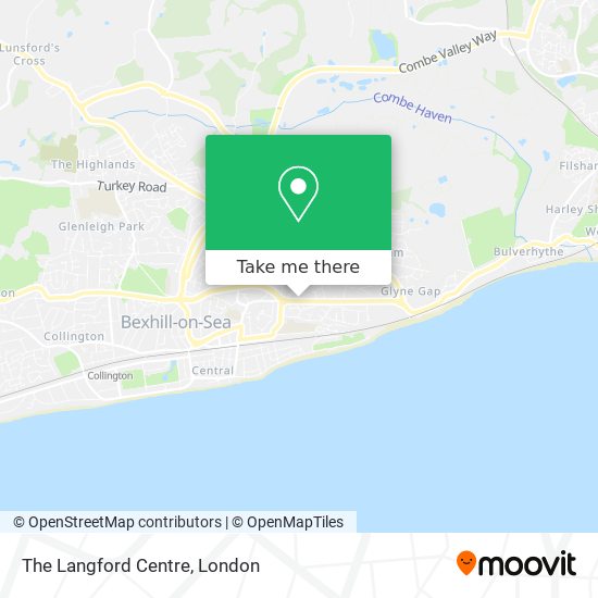 The Langford Centre map