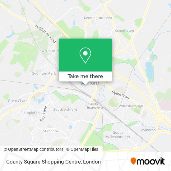 County Square Shopping Centre map
