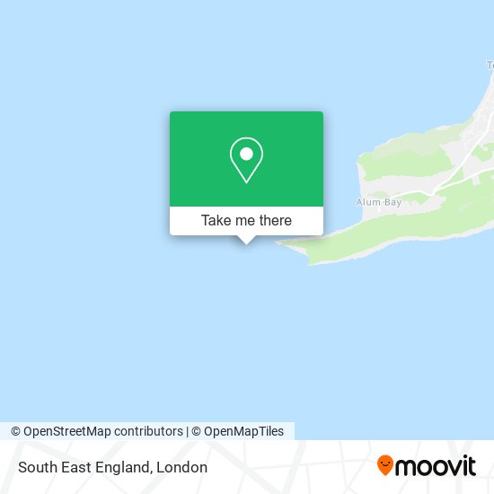 South East England map