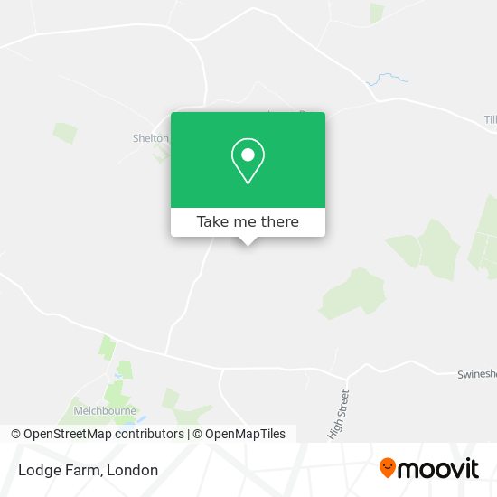 Lodge Farm map