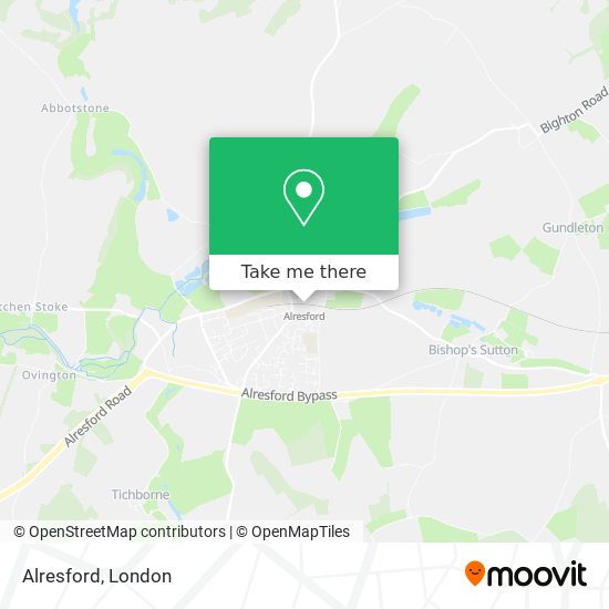 Alresford map