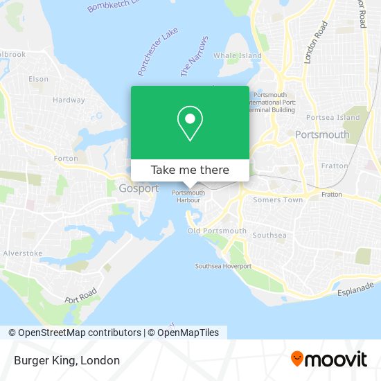 Burger King map