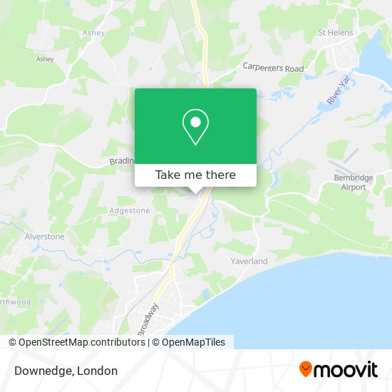 Downedge map