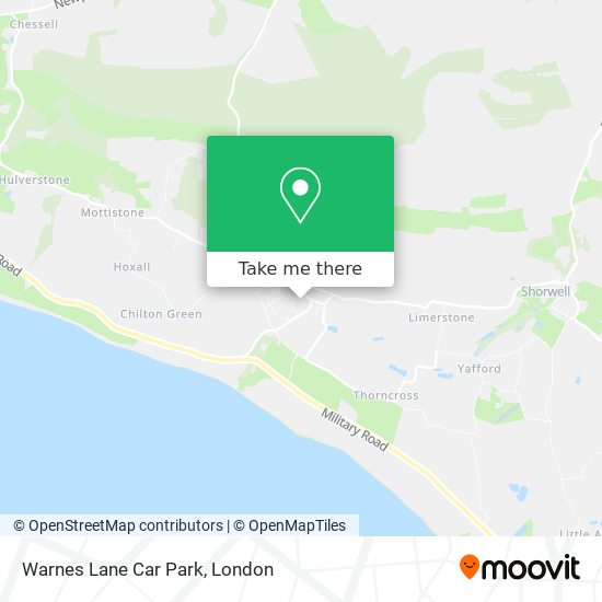 Warnes Lane Car Park map