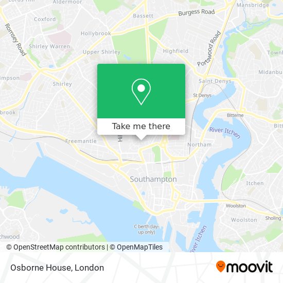 Osborne House map