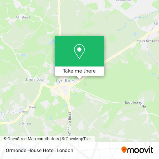 Ormonde House Hotel map