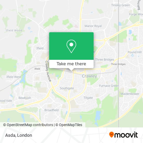 Asda map