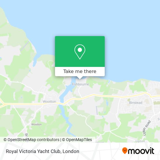 Royal Victoria Yacht Club map