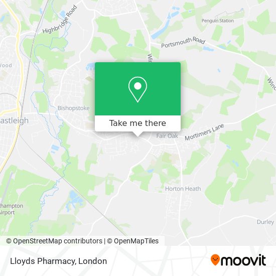 Lloyds Pharmacy map