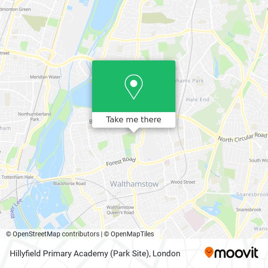 Hillyfield Primary Academy (Park Site) map
