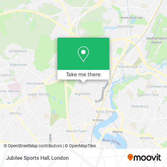 Jubilee Sports Hall map