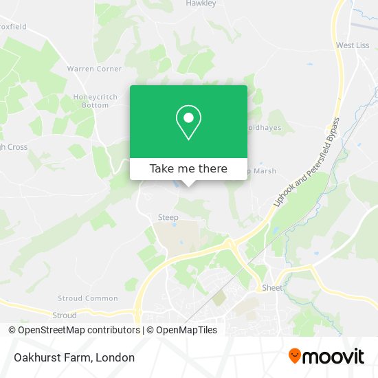 Oakhurst Farm map