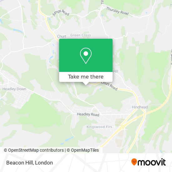 Beacon Hill map