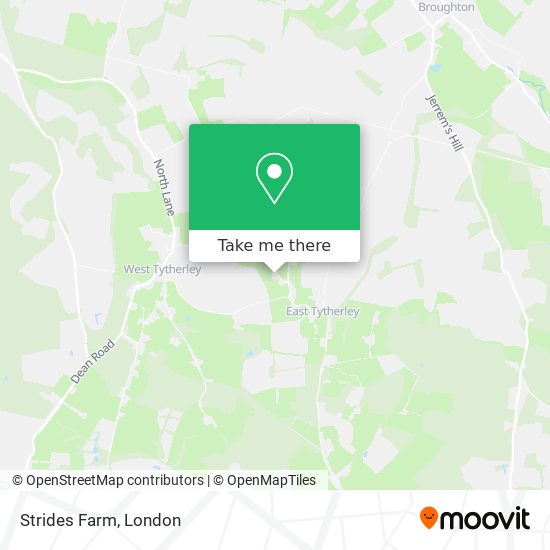 Strides Farm map