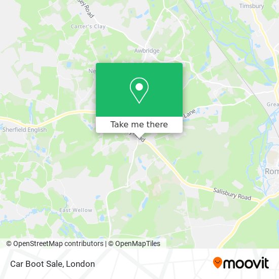 Car Boot Sale map