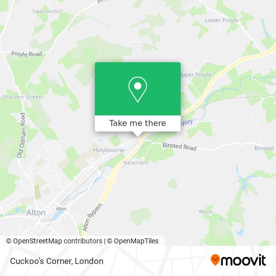 Cuckoo's Corner map