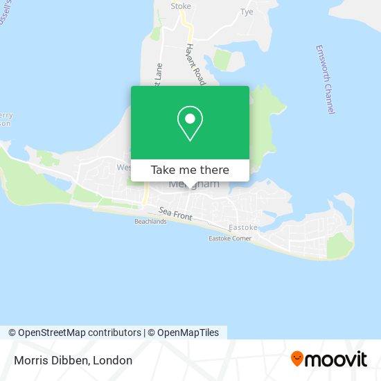 Morris Dibben map