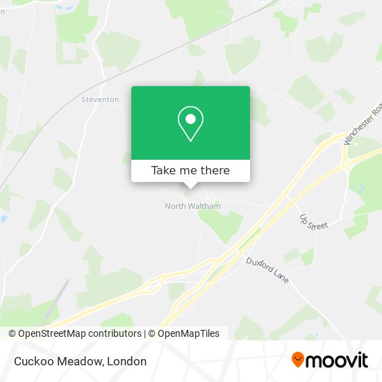 Cuckoo Meadow map