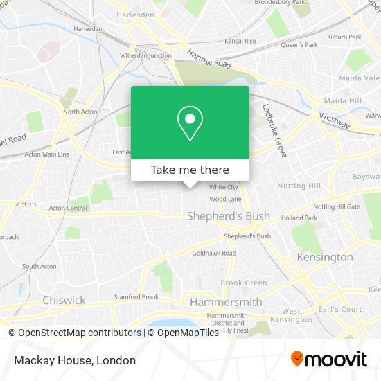 Mackay House map